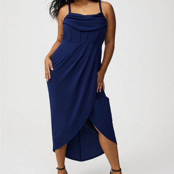 torrid Dresses & Skirts - NWT TORRID Tulip Hem Bustier Midi Dress - SIZE 18